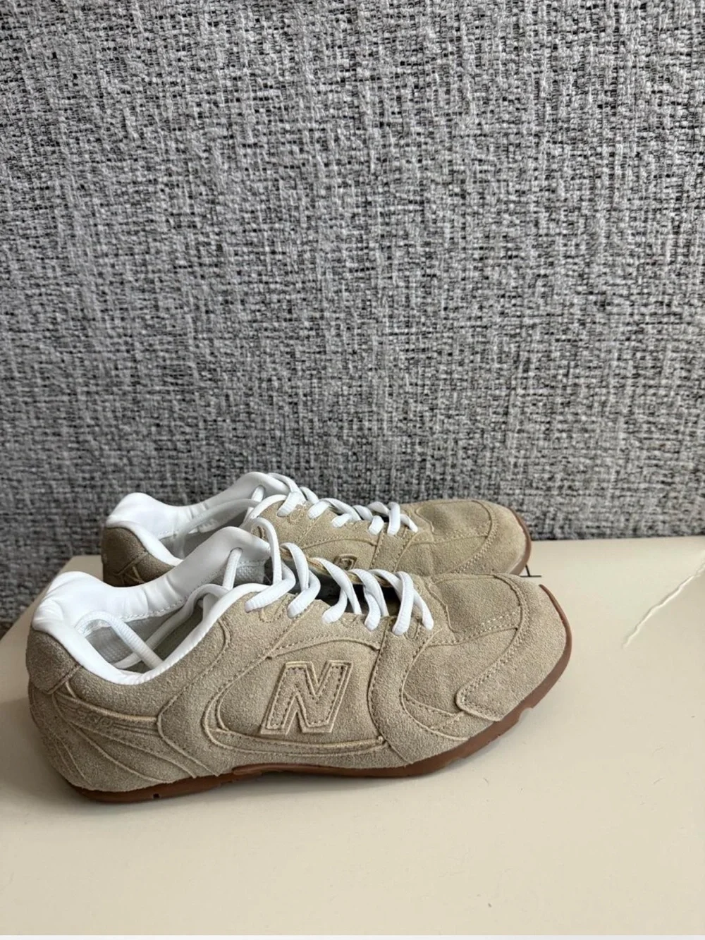 New Balance X Miu Miu 530 SL suede sneakers